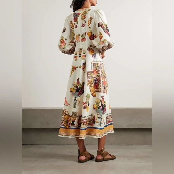 Alemais Mercado Midi Dress $560 NEW without tag US size! - Picture 3 of 6